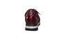 Gabor sneaker in bordeaux metalic suede combi