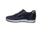 Gabor sneaker in blauw suede lak combi fijne zool