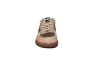 Tamaris sneaker in beige goud dunne zool