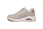Skechers veterschoen in Taupe UNO