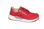 Gabor Sneaker in rood nubuck met rits