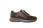 Australian Veterschoen in zwart met bruin stretch