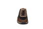 Australian Veterschoen in zwart met bruin stretch