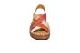 Pikolinos sandaal in cognac rood combi