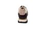 Gabor sneaker in beige suede bruin lak combi