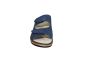 Fidelio softline slipper in blauw met kurk zool