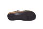 Fidelio softline slipper in blauw met kurk zool