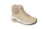 Skechers veterboot in beige met vacht rand UNO