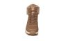 Skechers veterboot in taupe met goud en vacht UNO