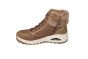 Skechers veterboot in taupe met goud en vacht UNO