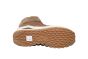 Skechers veterboot in taupe met goud en vacht UNO