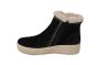 Remonte Enkelaarsje in zwart suede warm
