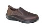 Skechers instapper in bruin leer look Slip in