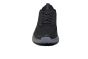 Skechers instapper in zwart met elastiek slip in