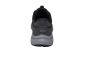 Skechers instapper in zwart met elastiek slip in