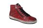 Remonte Veterboot in rood leer met witte zool