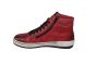 Remonte Veterboot in rood leer met witte zool