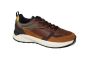 PME Legend sneaker in cognac bruin combi