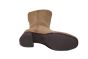 Tamaris laars in camel suede op 55 mm hak