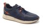 Pikolinos veterschoen blauw leer sportief
