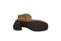 Tamaris enkellaars in Camel suede op 55 mm hak