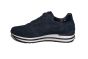Gabor Sneaker in blauw suede  Rits op zijkant