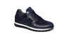 Gabor Sneaker in blauw suede op H leest