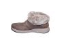 Skechers instapboot taupe met bontje Slip IN