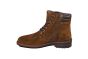 PME Legend veterboot in cognac suede met rits