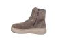 Gabor veterboot in taupe suede met dikke zool