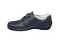 Waldlaufer klitteband schoen in blauw leer