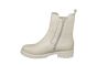 Remonte chelseaboot in creme leer met rits