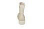 Remonte chelseaboot in creme leer met rits