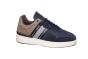 Cylceur de Luxe Veterschoen in blauw suede combi