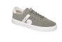Blackstone sneaker in Sage suede met witte zool