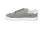 Blackstone sneaker in Sage suede met witte zool