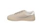 Blackstone sneaker in beige suede met beige zool