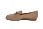 Gabor moccasin in bruin suede met gesp