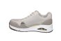 Skechers sneaker in taupe grijs met rits UNO