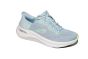 Skechers sneaker in licht blauw met slip ins Hiel
