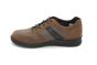 Mephisto veterschoen in bruin leer suede combi