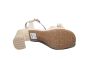 Hispanitas sandaal in Butter leer met strik