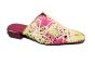 Hispanitas slipper in geel met rose combinatie