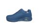 Skechers veterschoen in blauw blauwzool