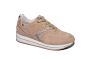 Gabor sneaker sand suede met snake hiel