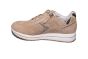 Gabor sneaker sand suede met snake hiel