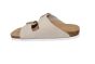 Rohde slipper in Ivory suede 2 gespen