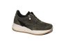 Wallaufer sneaker in groen suede K leest
