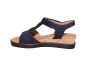 Gabor sandaal in blauw suede sleehakje