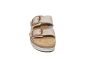 Remonte slipper in beige leer 2 gespen